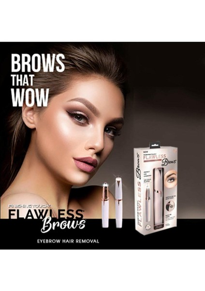 Teknoair Flawless Brows Kaş Bıyık Tüy Epilasyon Aleti