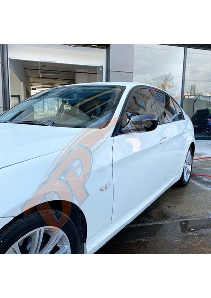 Bmw E90 Lcı Batman Yarasa Ayna Kapağı Piano Black / 2008-2011