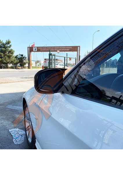Bmw E90 Lcı Batman Yarasa Ayna Kapağı Piano Black / 2008-2011 modelleri