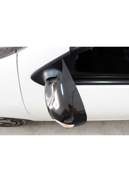 Renault Symbol 3 Batman Yarasa Ayna Kapağı Piano Black / 2012 Sonrası modelleri