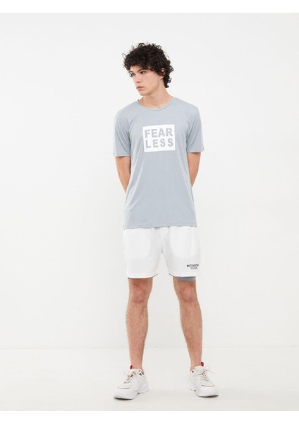 Xsıde Bisiklet Yaka Kısa Kollu Baskılı Erkek Tişört fiyatları