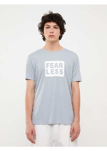 Xsıde Bisiklet Yaka Kısa Kollu Baskılı Erkek Tişört modelleri