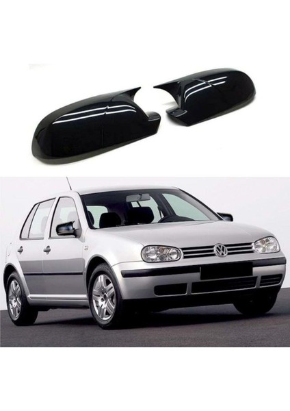 Volkswagen Golf 4 Batman Yarasa Ayna Kapağı Piano Black / 1997-2003