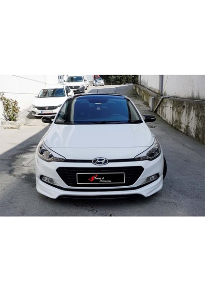 Hyundai I20 Batman Yarasa Ayna Kapağı Sinyalli Piano Black / 2014-2020