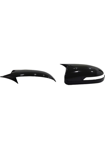 Hyundai I20 Batman Yarasa Ayna Kapağı Sinyalli Piano Black / 2014-2020 modelleri