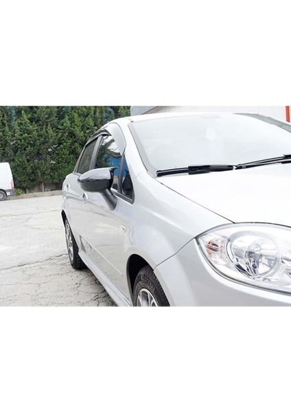 Fiat Linea Batman Yarasa Ayna Kapağı Piano Black / 2007-2015