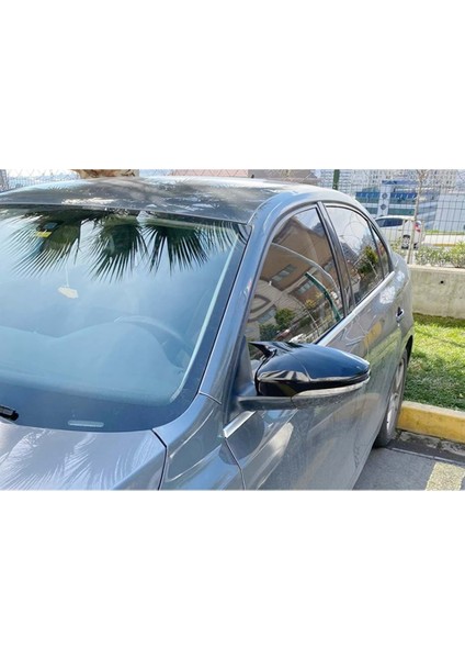 Volkswagen Jetta Mk6 Batman Yarasa Ayna Kapağı Piano Black / 2010-2018 modelleri