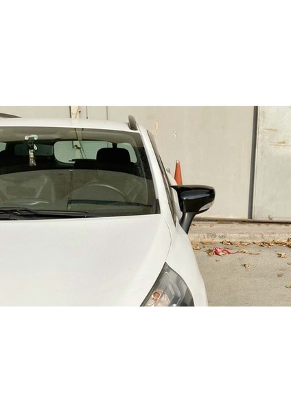 Renault Clio 4 Batman Yarasa Ayna Kapağı Piano Black / 2012-2019