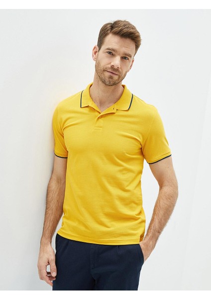 Basic Polo Yaka Kısa Kollu Pike Erkek Tişört