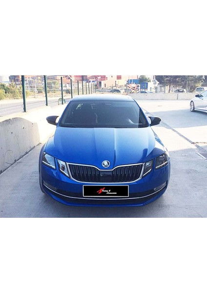 Skoda Octavia Mk3 Batman Yarasa Ayna Kapağı Piano Black / 2013-2020