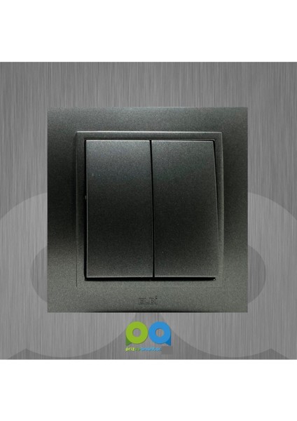 Zena Komütatör Ikili Anahtar Çerçeveli Füme