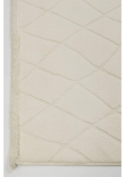 Çam Halı Eyfel 3109 Krem Romans Halı Modern Desenli Makine Halısı fırsatları