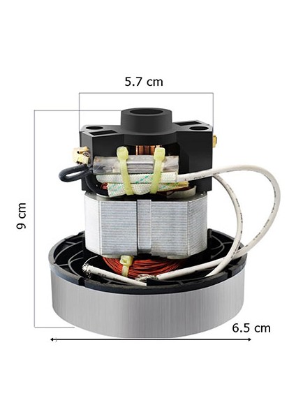 Srv-01 Dik Süpürge Motoru 300 Watt (Çıkıntılı)