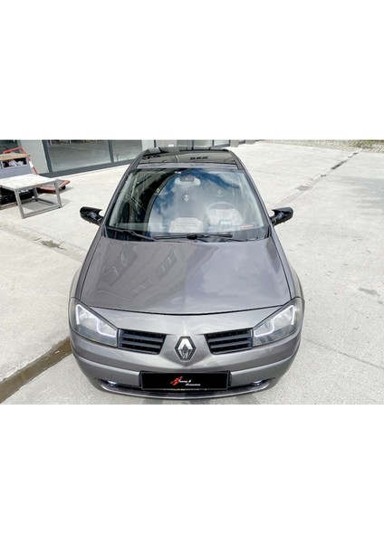 Renault Megane 2 Batman Yarasa Ayna Kapağı Piano Black / 2002-2009