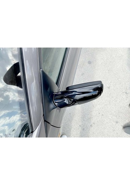 Renault Megane 2 Batman Yarasa Ayna Kapağı Piano Black / 2002-2009 modelleri