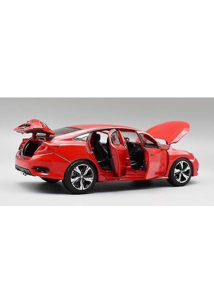 1/32 Oyuncak Araba Honda Civic Metal Alaşım Döküm Minyatür Modeli Simülasyon Ses Işık Sedan (Yurt Dışından) fiyatları