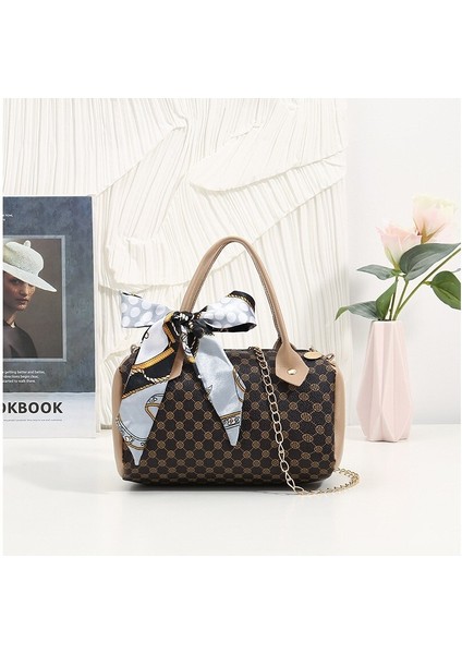 Zincirli Messenger Çanta Ipek Havlu Çanta (Yurt Dışından)