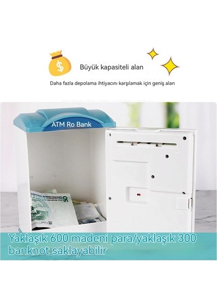 Çocuklar Için Akıllı Elektronik Parmak Izi Şifre Kumbara (Yurt Dışından) modelleri