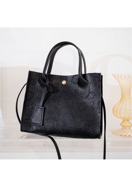 Büyük Kapasiteli Portatif Kabartmalı Çapraz Askılı Çanta (Yurt Dışından)