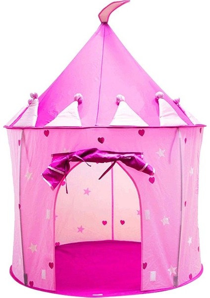 Baosity Taşınabilir Kızlar Oyna Çadır Çocuk Çocuk Kale Oyun Evi Oyuncak Kapalı Pembe (Yurt Dışından)