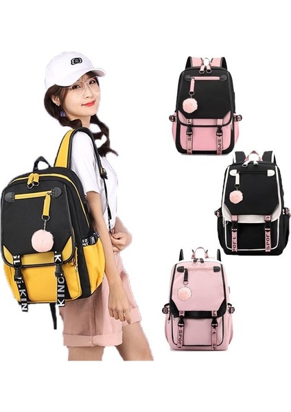 Su Geçirmez USB Bağlantı Noktalı Okul Sırt Çantası (Yurt Dışından) fiyatları