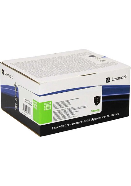 HPZR Lexmark CS720-74C50C0 Mavi Orjinal Toner