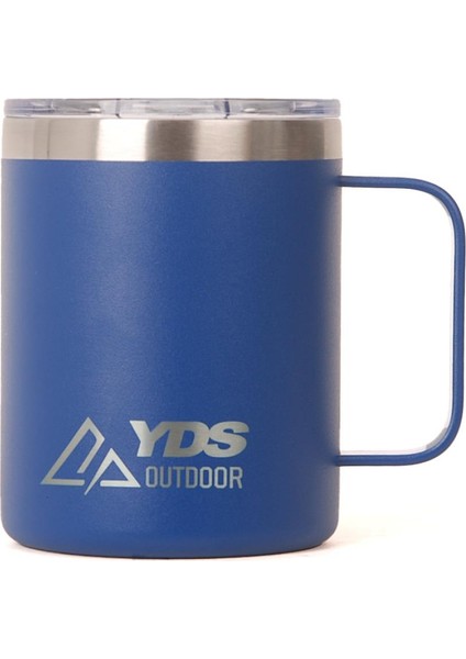 ÇELİK TERMOS COFFEE CUP 350ML -MAVİ