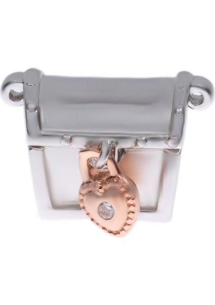 Kadın Sandık Model Gümüş Charm
