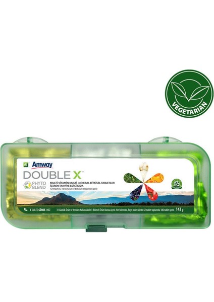 Mineral Double x 31 Günlük Ürün 186 Tablet