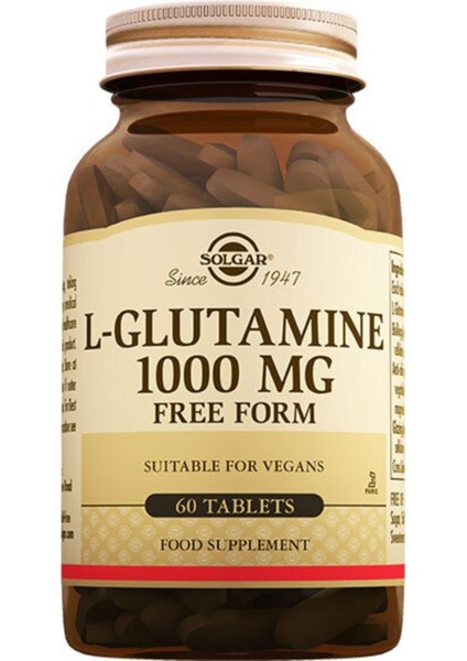 L-Glutamine 1000 Mg 60 Kapsül ( L Gulutamin)