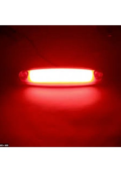 15 Adet 12V-24V Neon Parmak LED Lamba Kırmızı