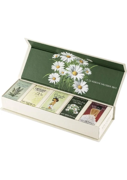 Valobra Gift Box Reseda - 5'li Sabun Seti 5 x 45 gr