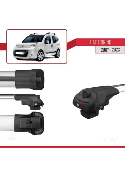 Fiat Fiorino 2007 ve Sonrası ile Uyumlu Ace-1 Ara Atkı Tavan Barı Gri 4 Adet Bar fırsatları