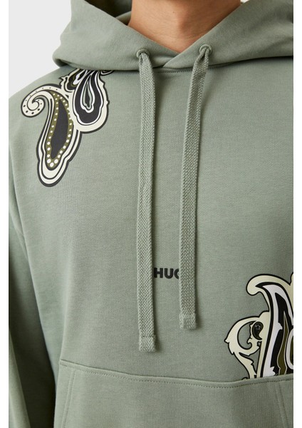 Pamuk Relaxed Fit Kanguru Cepli Kapüşonlu Sweat Erkek Sweat 50494559 330 indirimleri