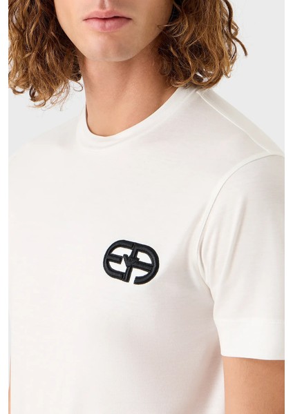 Pamuk Karışımlı Regular Fit Bisiklet Yaka T Shirt Erkek T Shirt 8N1TF5 1juvz 0101 fırsatları