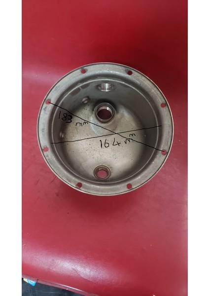 Krom Jet Pompa Ön Gövdesi (8 Delikli) -1"