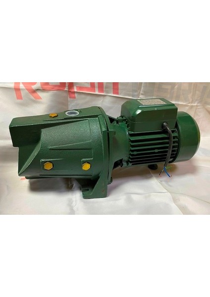 Yıldızsu 1.5 HP-220V-KOCA Kafa Dev Jet Santrifüj Su Pompası-Büyük Tip Bakır Sargı