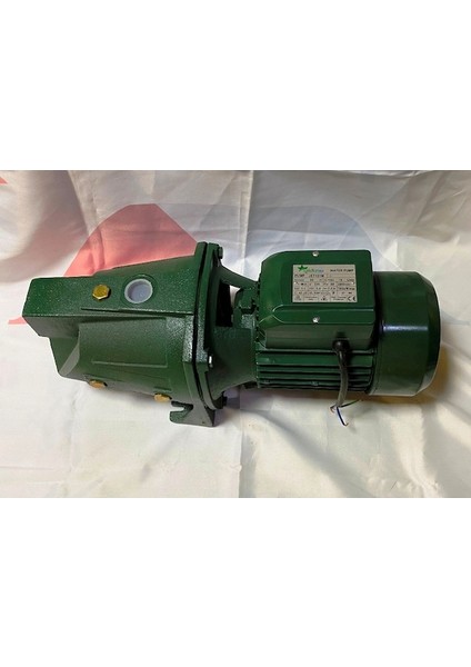Yıldızsu 1.5 HP-220V-KOCA Kafa Dev Jet Santrifüj Su Pompası-Büyük Tip Bakır Sargı