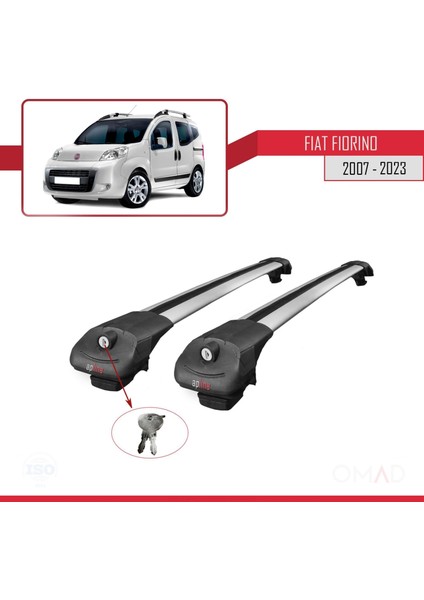 Fiat Fiorino 2007 ve Sonrası ile Uyumlu Ace-1 Ara Atkı Tavan Barı Gri fırsatları