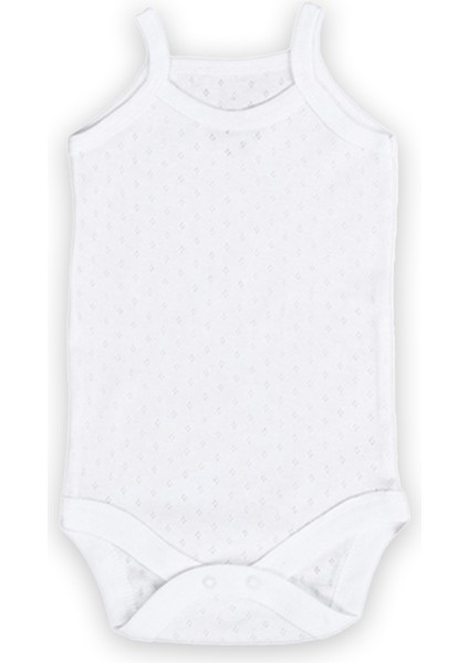 3'lü Jakarlı Ip Askılı Bebek Body Zıbın Çıtçıtlı 100% Pamuk modelleri