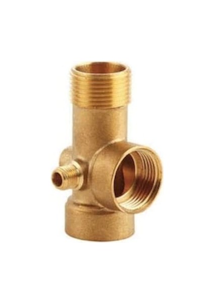 5 Yollu-1 1/4" Hidrofor Bağlantı Rekoru-Pirinç BEŞYOLLU-370 gr