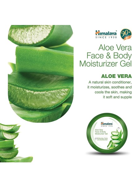 Aloe Vera Yüz Ve Vücut Nemlendirici Jel, Serinletici, Yatıştırıcı, Parabensiz, Tüm Ciltler, 300 Ml indirimleri