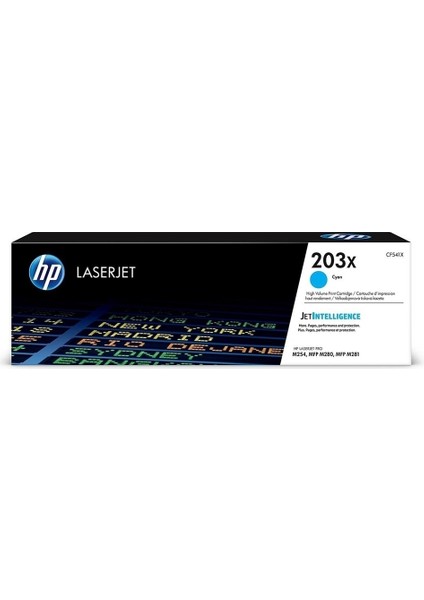 HPZR Hp 203X-CF541X Orjinal Mavi Toner Y.K