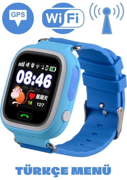 MyWatch Q90 Move Time Family Kids Watch GPS + Wi-Fi Akıllı Çocuk Takip Saati