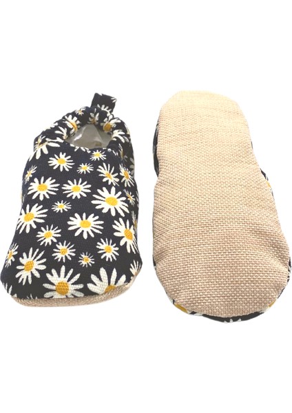 Papatya Siyah Pamuklu Kaydırmaz İlk Adım Bebek Patik fiyatları