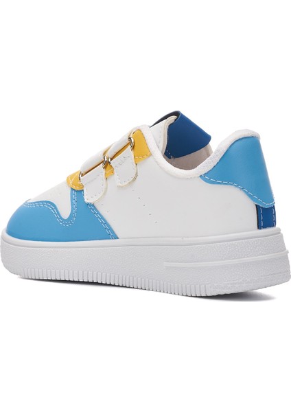 Günlük Kız Erkek Çocuk Spor Ayakkabı Sneaker Cırtlı Çift Şeritli Rahat Hafif ZL001