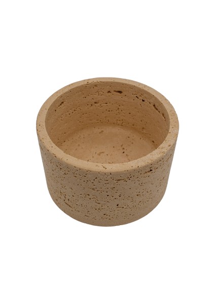 Traverten Yuvarlak Kase Saksı indirimleri