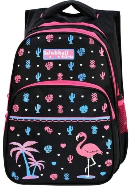Flamingo Desenli Ilkokul + Beslenme Çantası 3001 fiyatları