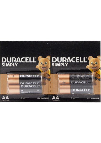 Simply Aa Alkalin Kalem Pil 12'li Paket modelleri