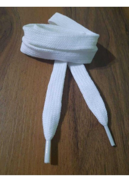 Imren Aksesuar Beyaz Yassı Ayakkabı Bağcığı 120 cm Uçlama 1 Çift fiyatları